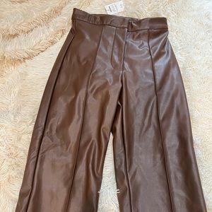 Really cute and flattering vegan leather pants